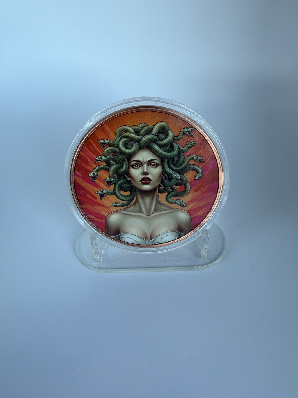 5 oz Kupfermünze „Medusa“ – Sammlerstück