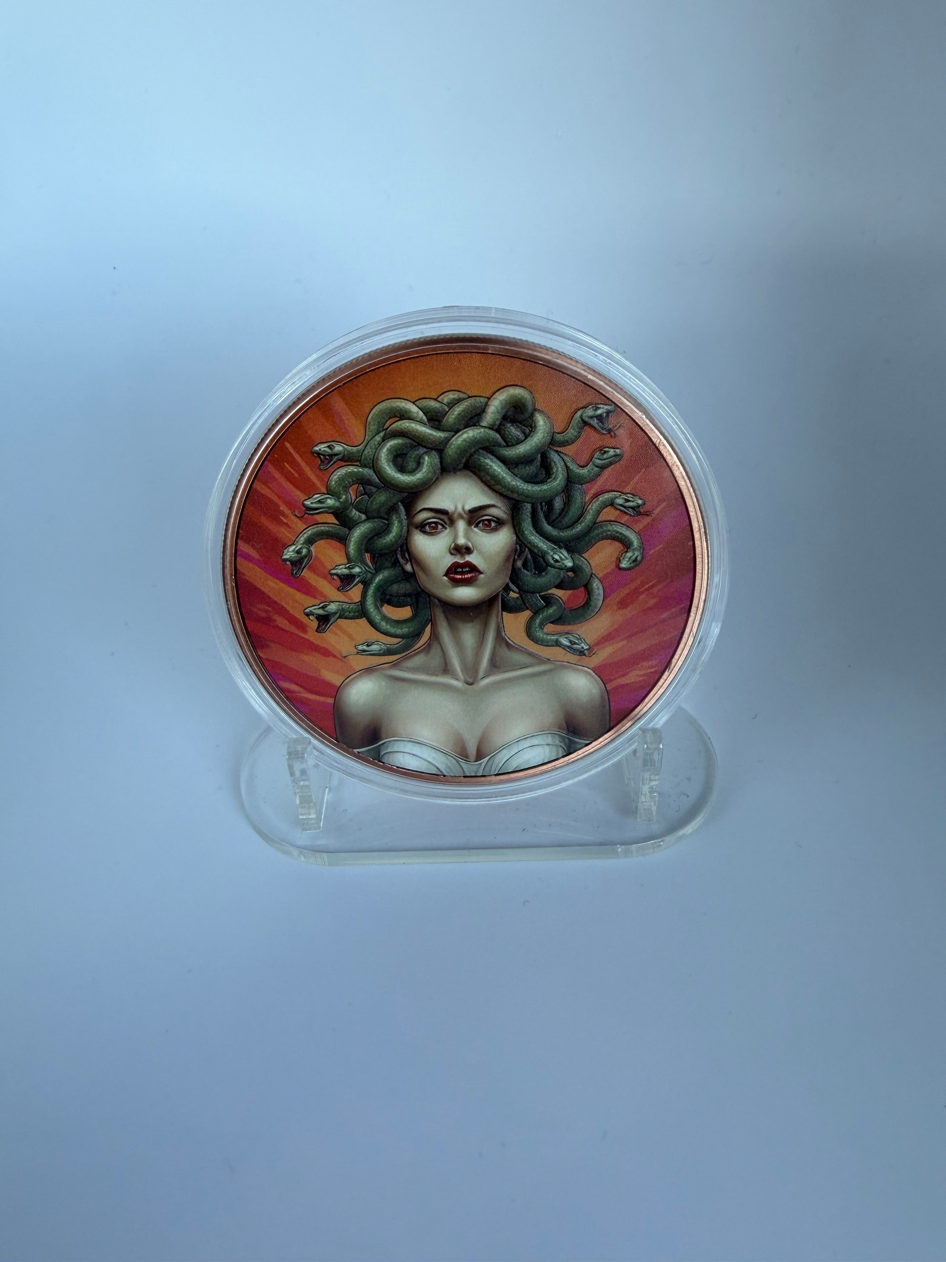 5 oz Kupfermünze „Medusa“ – Sammlerstück