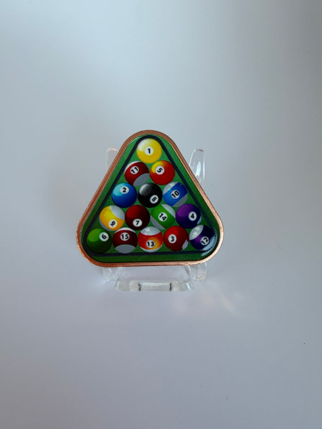 1 oz Kupfermünze „Run The Table“ – Billard Motiv