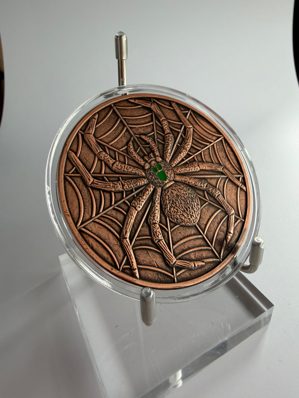 5 oz Kupfermünze „Spider" 999 Fine Copper