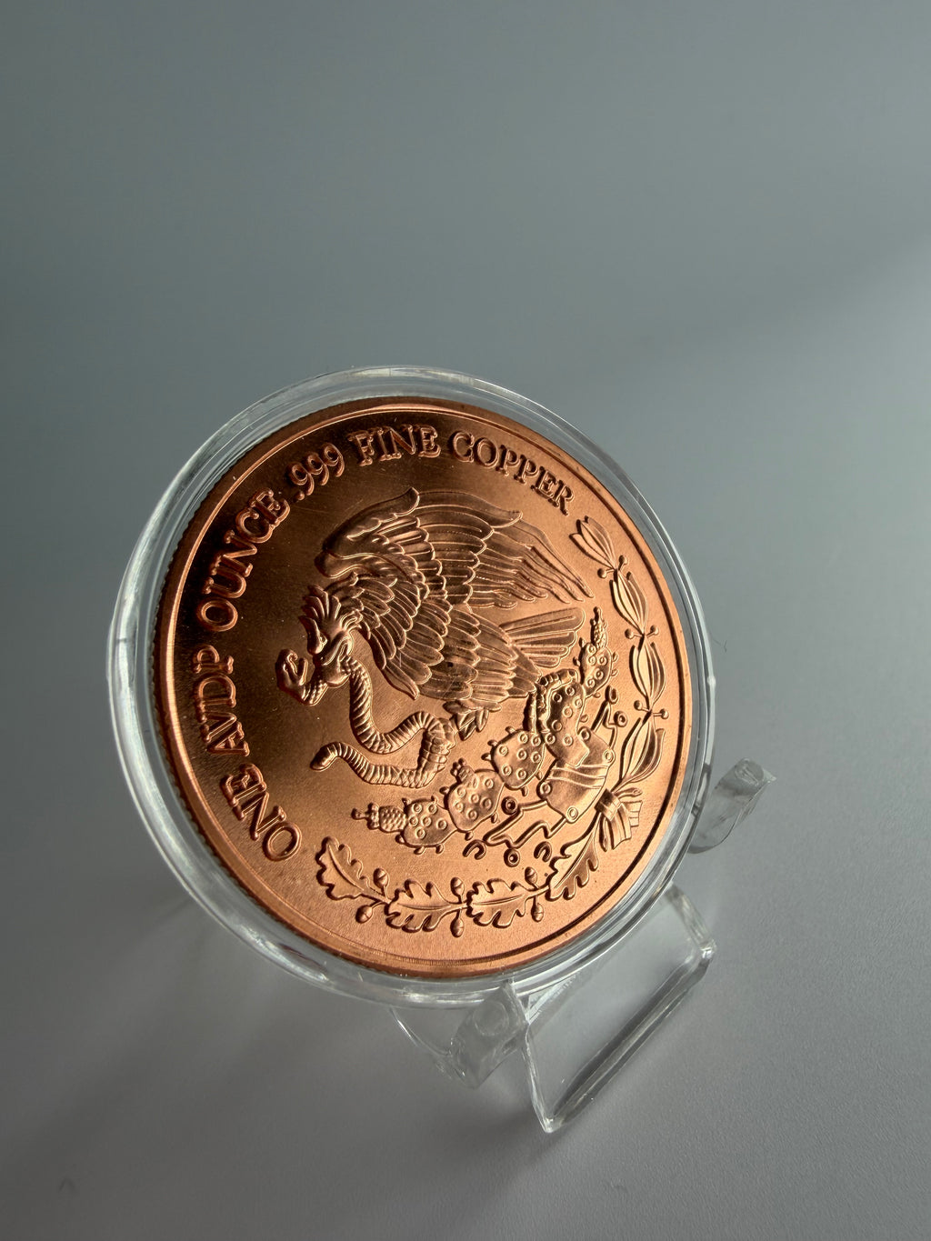 1 oz Kupfermünze „Mexico 2024“ – Libertad Motiv aus .999 Kupfer