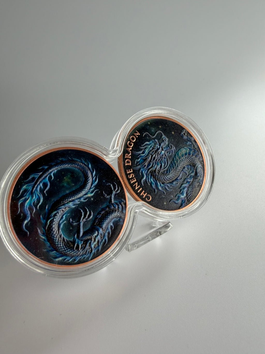 Chinese Dragon - Tag & Nacht Edition | 2 x1oz Kupfermünzen