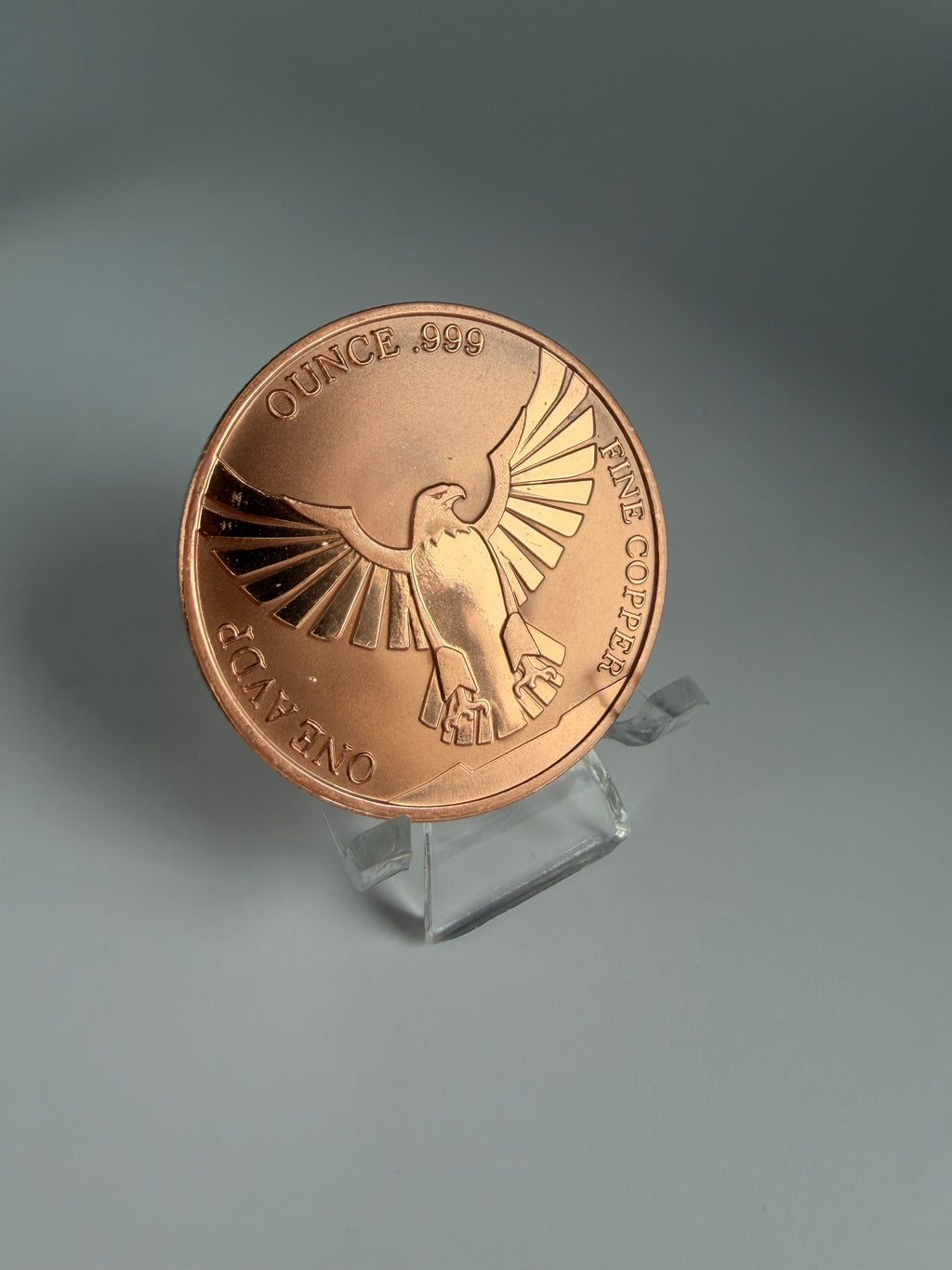 1 oz Kupfermünze Adler USA 999 Fine Copper