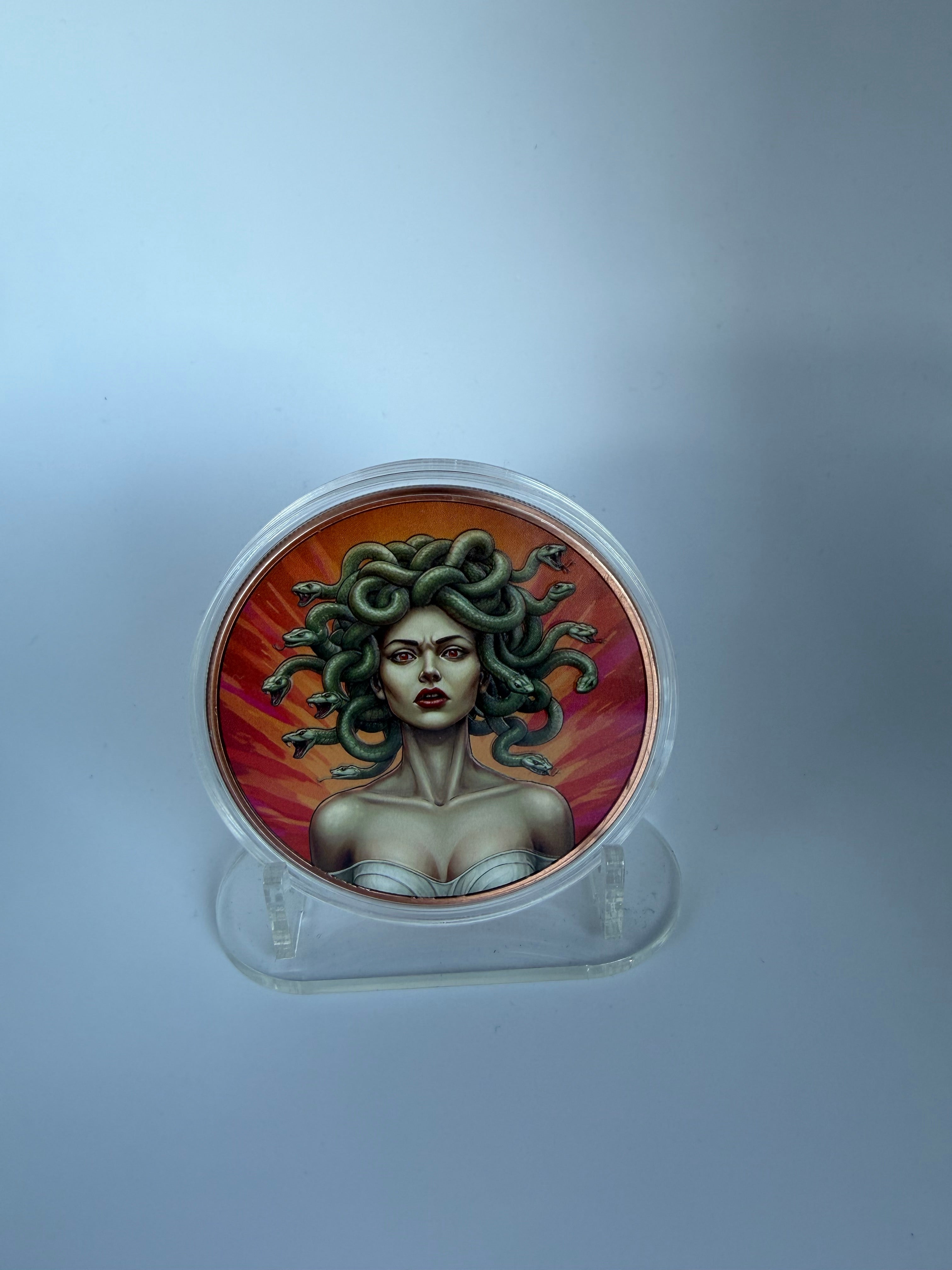 5 oz Kupfermünze „Medusa“ – Sammlerstück