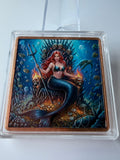 5 oz.999 Fine Copper - Meerjungfrau & Meeresschildkröte