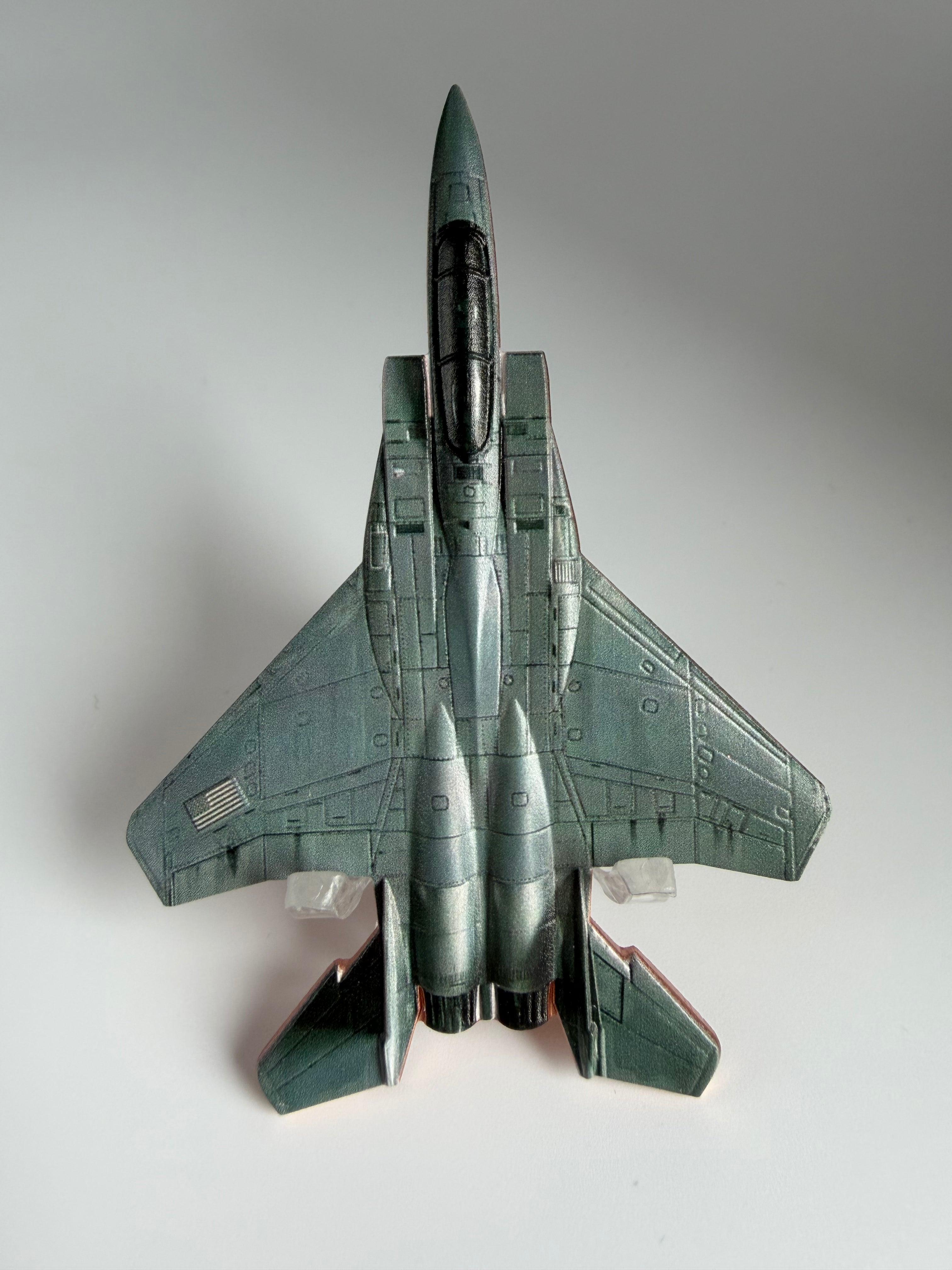 F-15 Eagle - 1oz Kupfermünze in außergewöhnlicher Jet-Form