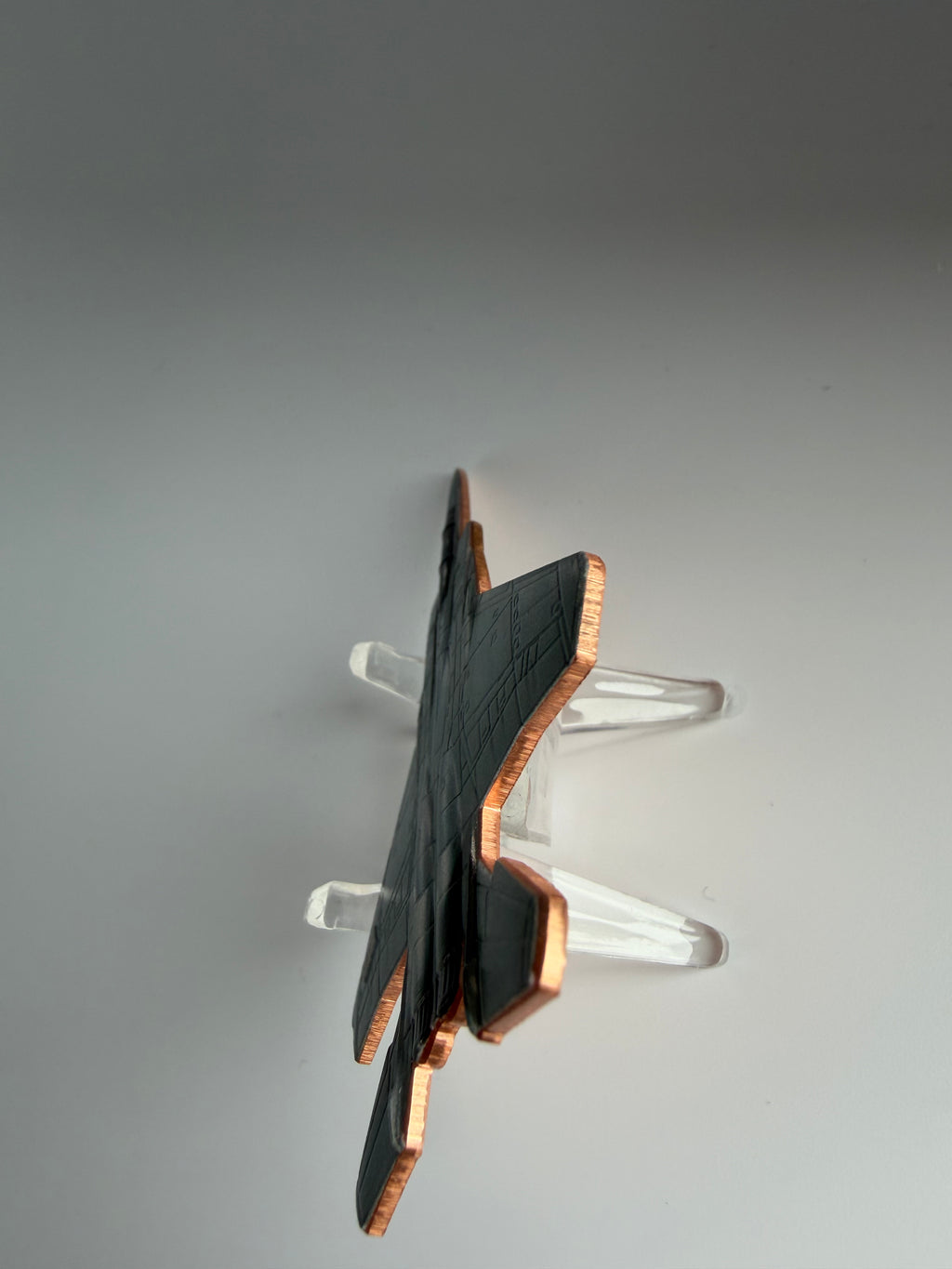 F-15 Eagle - 1oz Kupfermünze in außergewöhnlicher Jet-Form